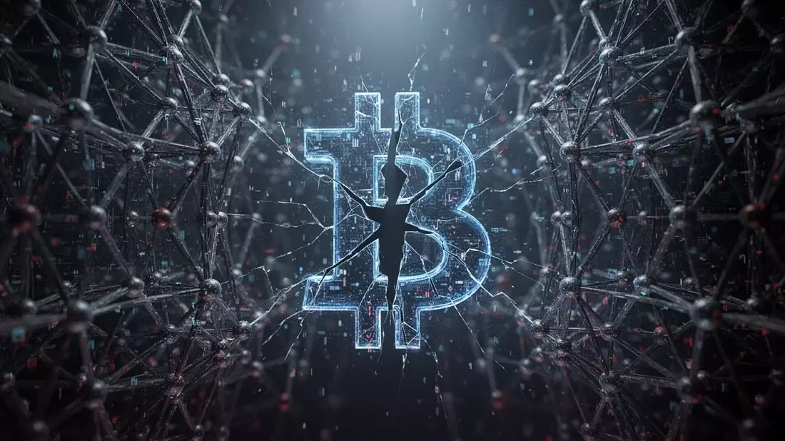 Bitcoin: Druck von zwei Seiten Illustration mit AI erstellt übermittelt durch boerse-global.de