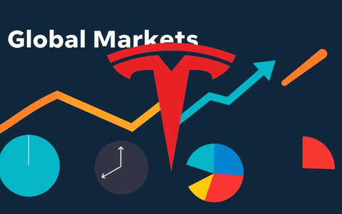 Tesla's Stock Faces Headwinds Amid Sluggish Growth Outlook - Foto: über boerse-global.de