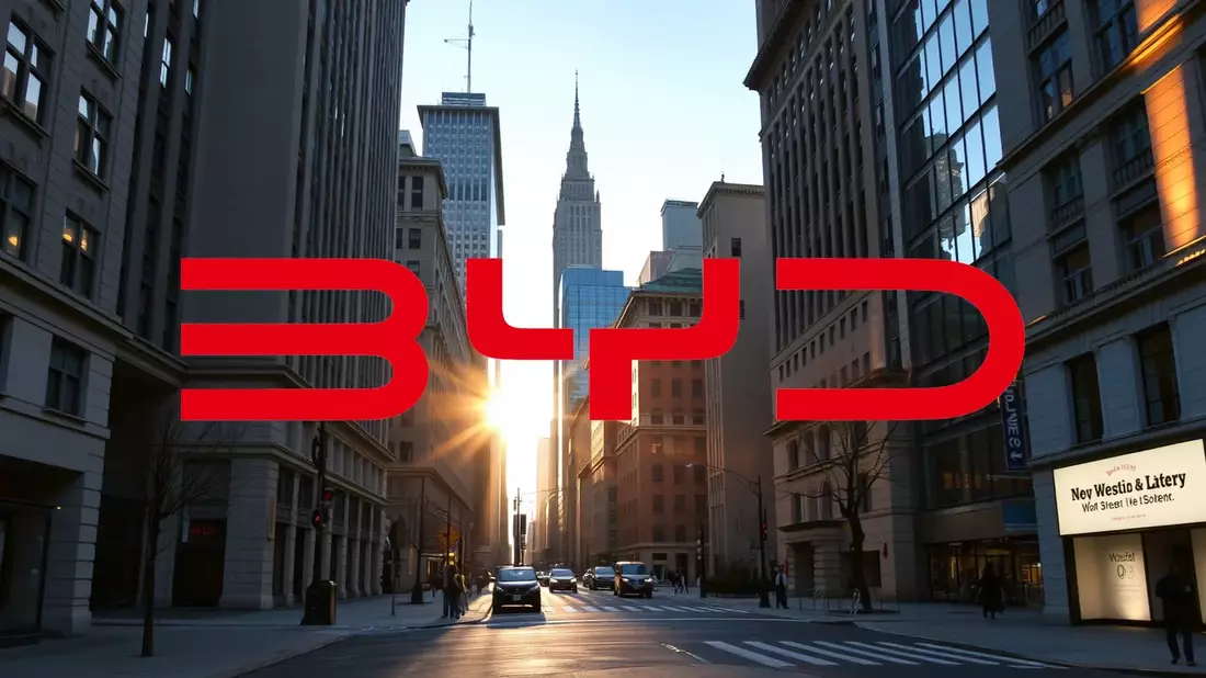 BYD's Global Push: Exports Counter Domestic Slowdown Illustration mit AI erstellt übermittelt durch boerse-global.de
