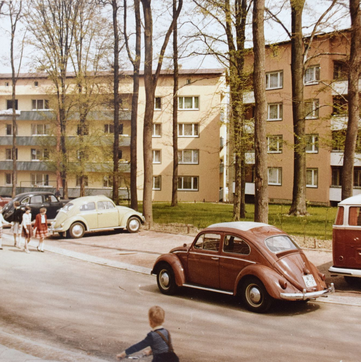 Auch Volkswagen setzte auf Werkswohnzungen wie hier in der Waldsiedlung Steimker Berg nahe Wolfsburg - Foto: -/VW/dpa