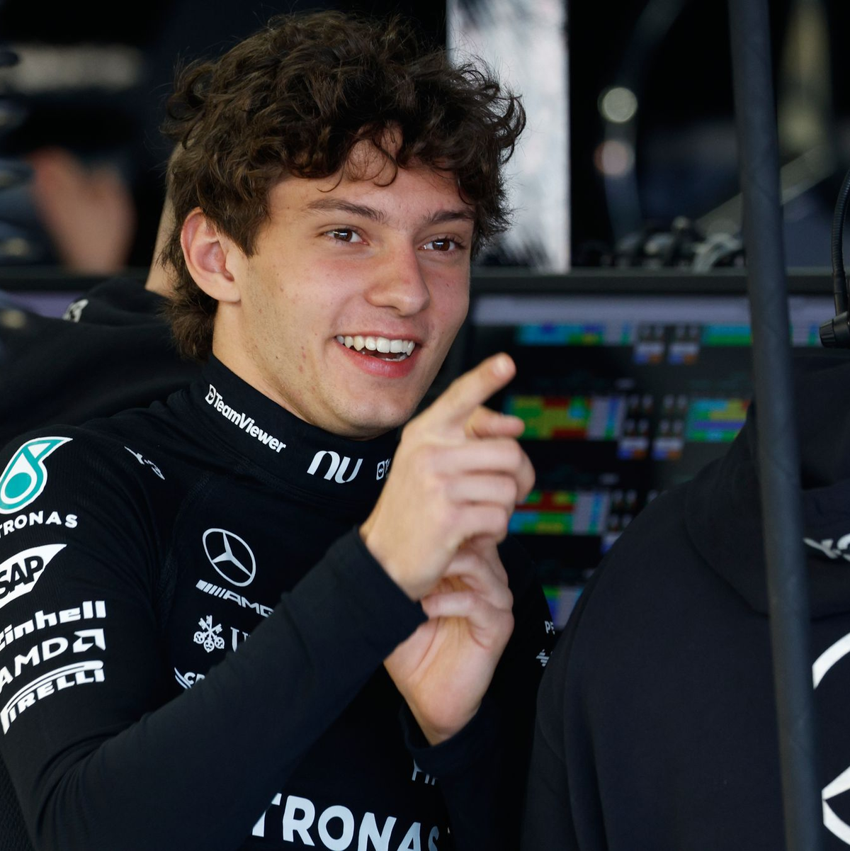 Kimi Antonelli war wieder schneller als alle anderen. - Foto: Franck Robichon/POOL EPA/AP/dpa