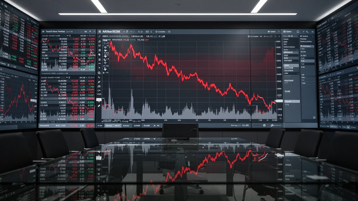 Nasdaq: Korrektur verschärft sich - Foto: über boerse-global.de