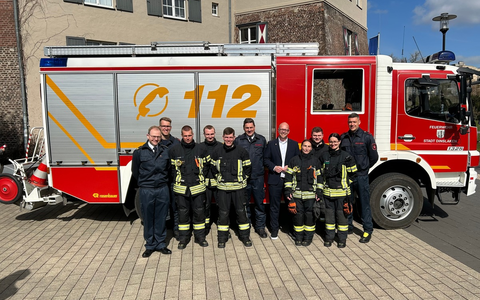 FW Dinslaken: Feuerwehr Dinslaken strukturiert Ausbildung neu - Start der Lehrfeuerwache - Foto: presseportal.de