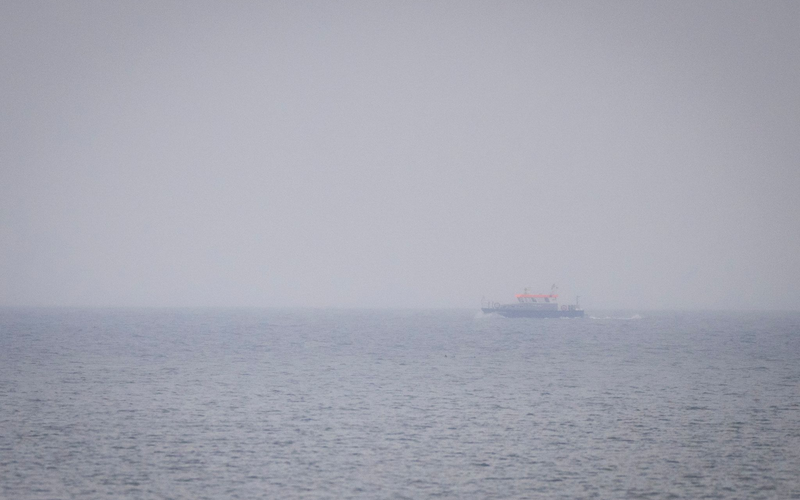 Nach der Rettung des Wals vor Timmendorfer Strand suchen Experten seit Samstagfrüh weiter nach dem Meeressäuger.  - Foto: Philip Dulian/dpa
