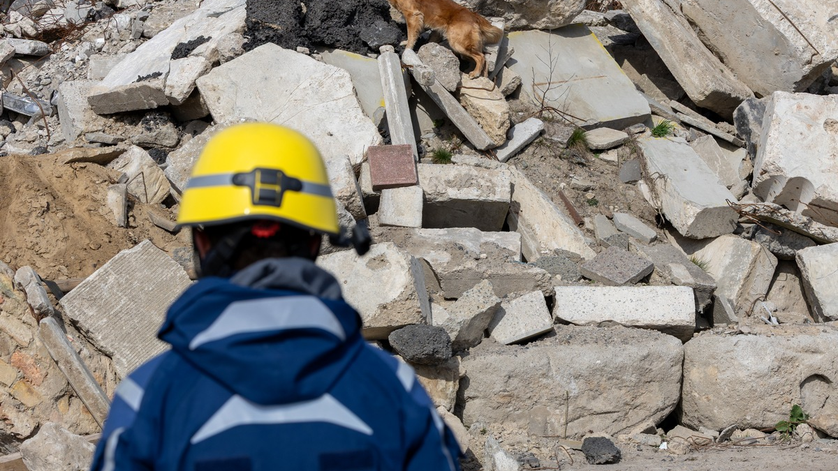 THW LVBEBBST: THW veranstaltet in Berlin erstes bundesweites Rettungshundetreffen - Foto: presseportal.de