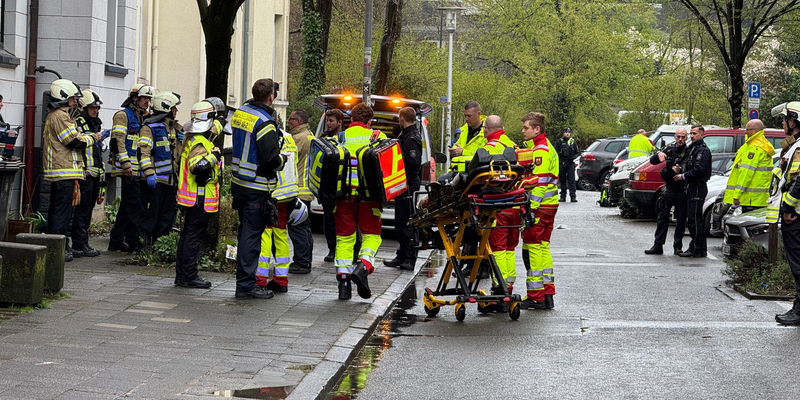 Laut Polizei gibt es einen größeren Einsatz in Witten. - Foto: Justin Brosch/dpa