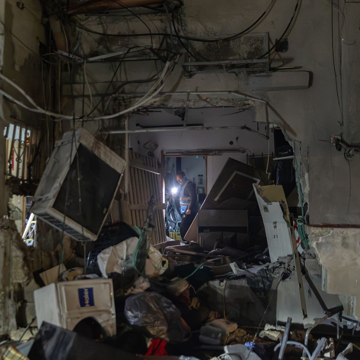 Erneut trafen iranische Raketen Ziele in Israel. - Foto: Itai Ron/dpa