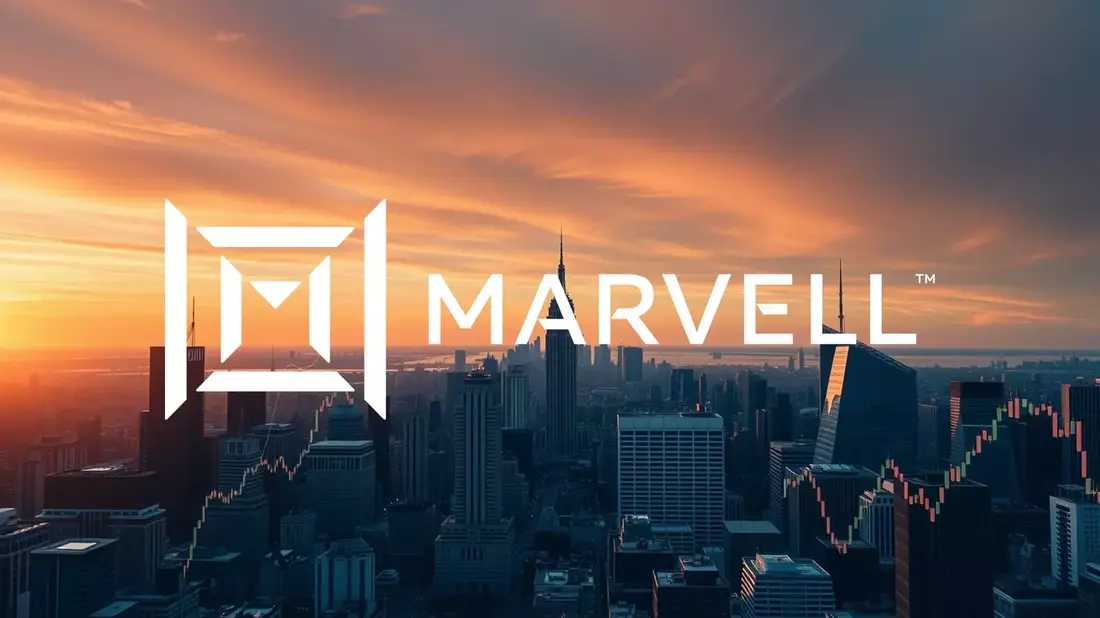 La acción de Marvell Technology se resiente por la tensión comercial con China Illustration mit AI erstellt übermittelt durch boerse-global.de