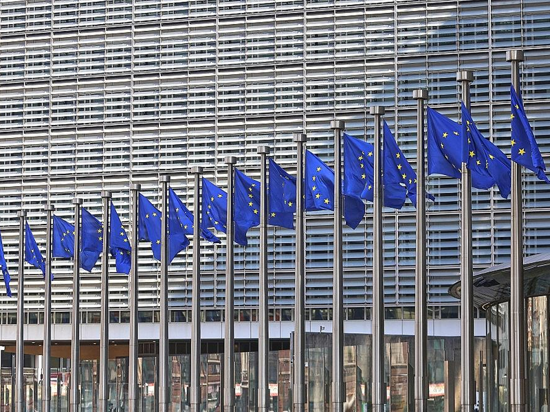 EU-Fahnen (Archiv) - Foto: via dts Nachrichtenagentur