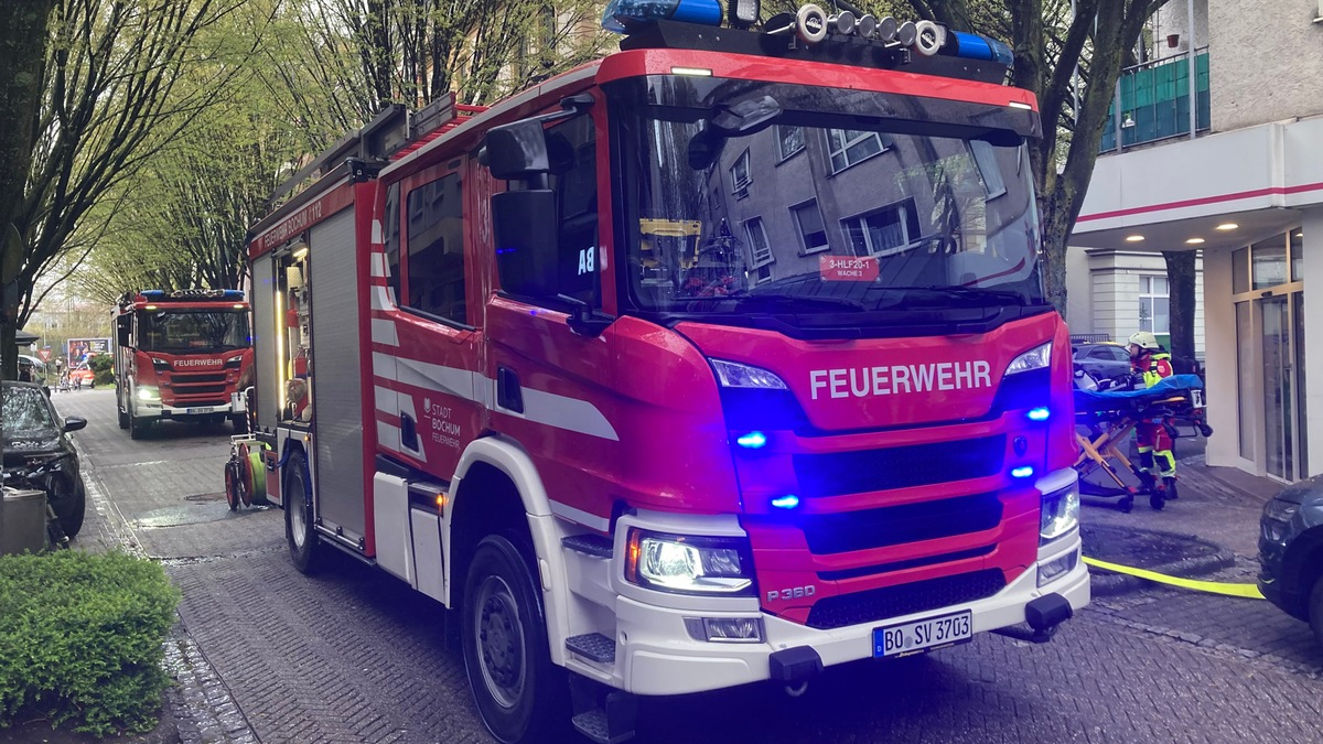 FW-BO: Frau bei Wohnungsbrand in Bochum-Langendreer schwer verletzt - Foto: presseportal.de