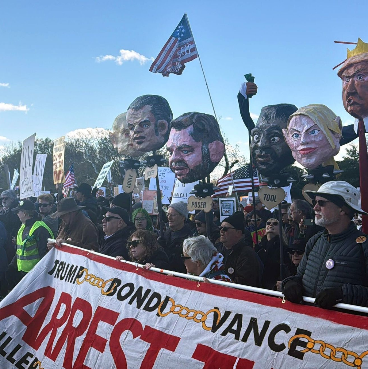 Zehntausende sind in Washington auf die Straße gegangen. - Foto: Anna Ringle/dpa
