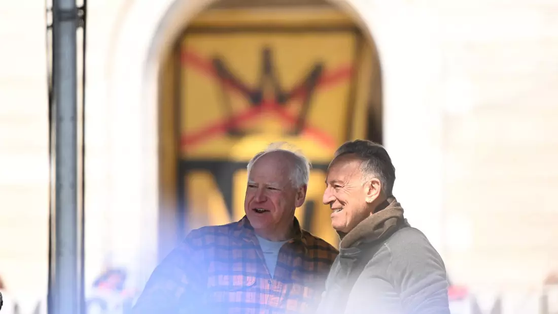 Der Musiker Bruce Springsteen teilt die Kritik an der US-Regierung.  - Bild: Tom Baker/FR172309 AP/AP/dpa