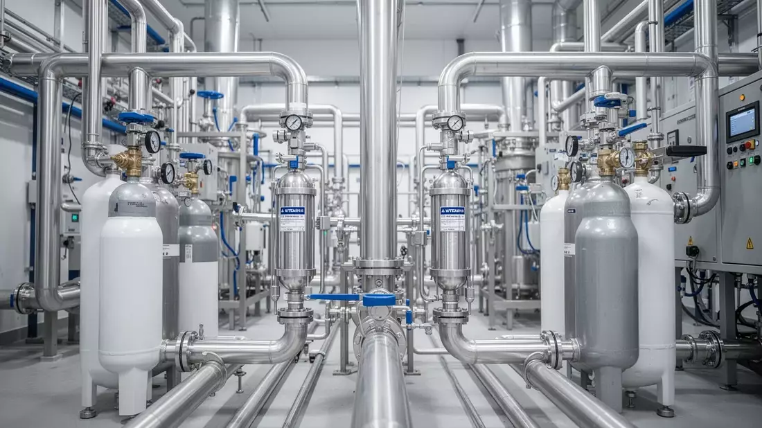 Air Liquide Aktie: Halbleiter-Sicherung Illustration mit AI erstellt übermittelt durch boerse-global.de