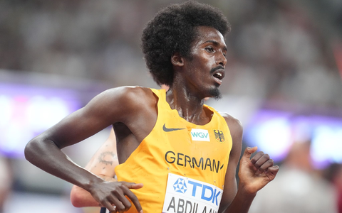 Mohamed Abdilaahi hat in Kalifornien den deutschen Rekord über 10.000 Meter geknackt. (Archivbild) - Foto: Michael Kappeler/dpa