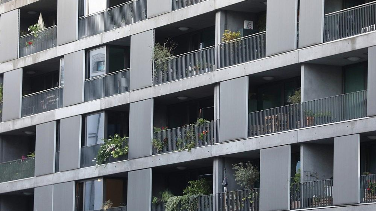 Modernes Wohnhaus mit Balkonen (Archiv) - Foto: via dts Nachrichtenagentur