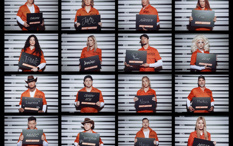 Calvin Kleinen Julia Römmelt Jürgen Milski Tina Babbel Jeannie Wagner Janine Kunze René Casselly Aria Addams Laurenz Pesch Crispy Rob StarletNova Nova Markus Babbel Marc Eggers Jerry Vsan Marvin Kleinen Mirja Du Mont Most Wanted - Wer entkommt? - Foto: Joyn/Christoph Köstlin, presseportal.de