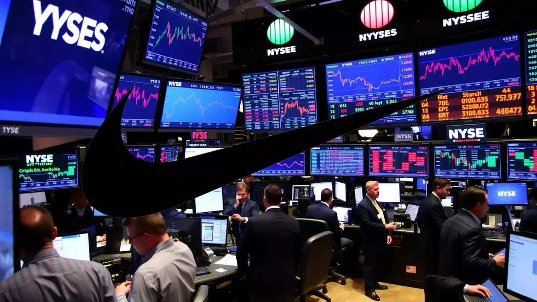 Nike's Quarterly Report: Analysts Brace for Challenging Results Illustration mit AI erstellt übermittelt durch boerse-global.de