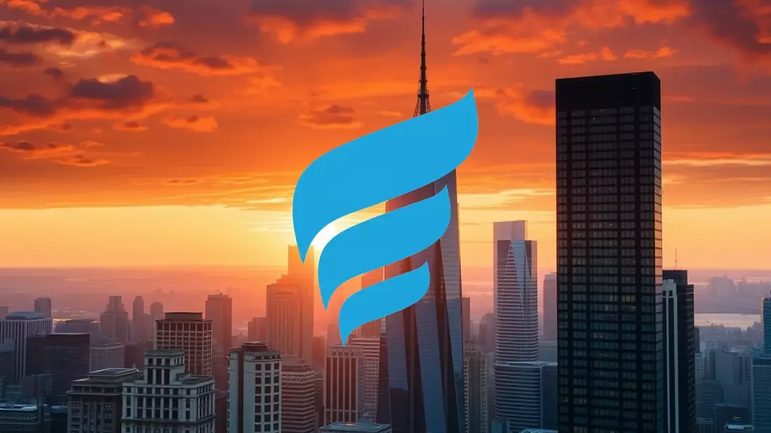 New Fortress Energy Shares Plunge Amidst Mounting Pressures Illustration mit AI erstellt übermittelt durch boerse-global.de