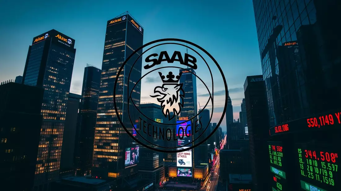 Saab Aktie: Ex-Tag rückt näher Illustration mit AI erstellt übermittelt durch boerse-global.de