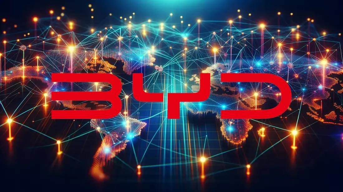 BYD Surpasses Tesla in Global EV Sales Amid Intense Market Pressure Illustration mit AI erstellt übermittelt durch boerse-global.de