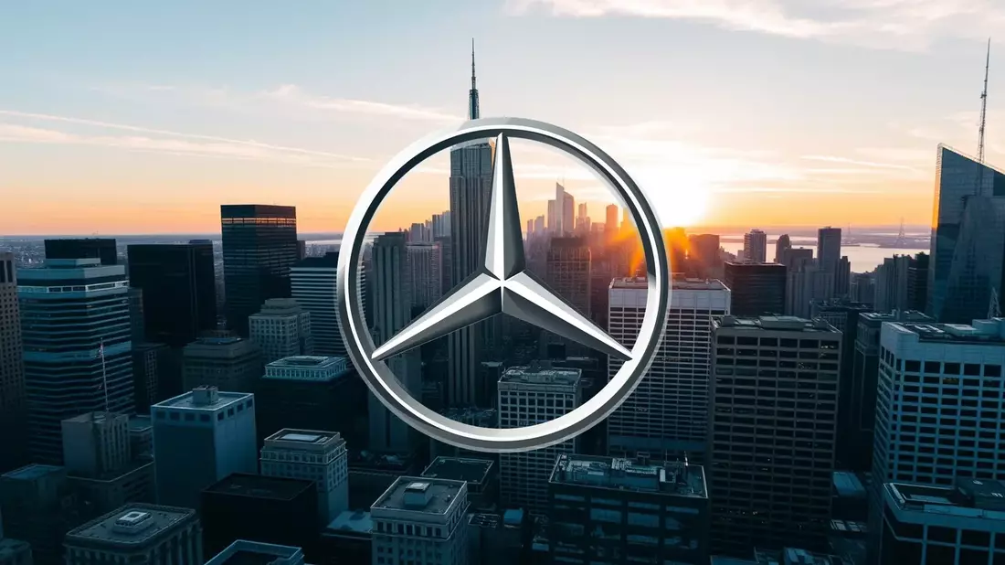 Mercedes-Benz Charts a Course for Compact Cars Amid Stock Market Headwinds Illustration mit AI erstellt übermittelt durch boerse-global.de