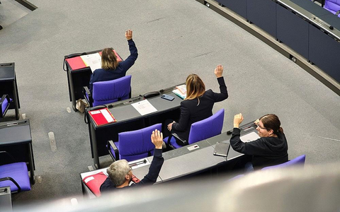 Abstimmung in der Linksfraktion (Archiv) - Foto: via dts Nachrichtenagentur