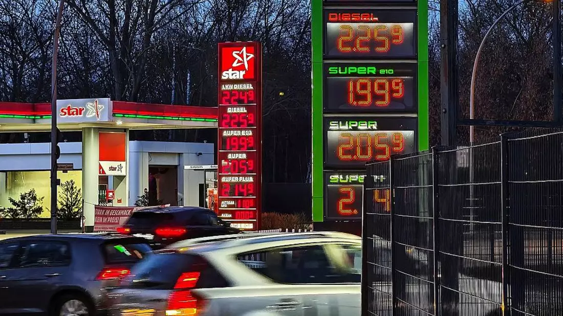 Tankstelle am 29.03.2026 - Bild: via dts Nachrichtenagentur