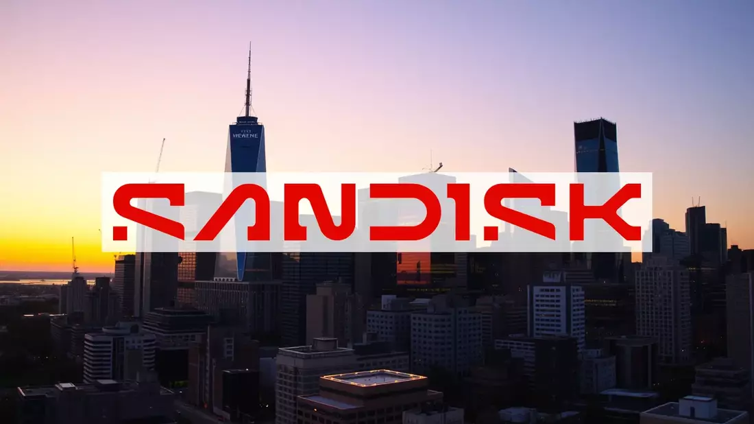 SanDisk Shares Surge as AI Demand Prompts Major Price Target Revision Illustration mit AI erstellt übermittelt durch boerse-global.de