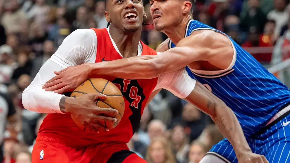 Ging mit den Orlando Magic in Toronto unter: Tristan da Silva (re). - Bild: Frank Gunn/The Canadian Press/AP/dpa