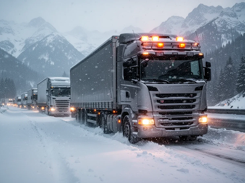 Tirol: Schneechaos lähmt Schwerverkehr und Logistik - Foto: über boerse-global.de