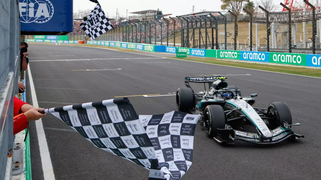 Und jetzt erstmal Pause: WM-Spitzenreiter Kimi Antonelli muss fünf Wochen auf das nächste Formel-1-Rennen warten. - Bild: Franck Robichon/POOL EPA/AP/dpa