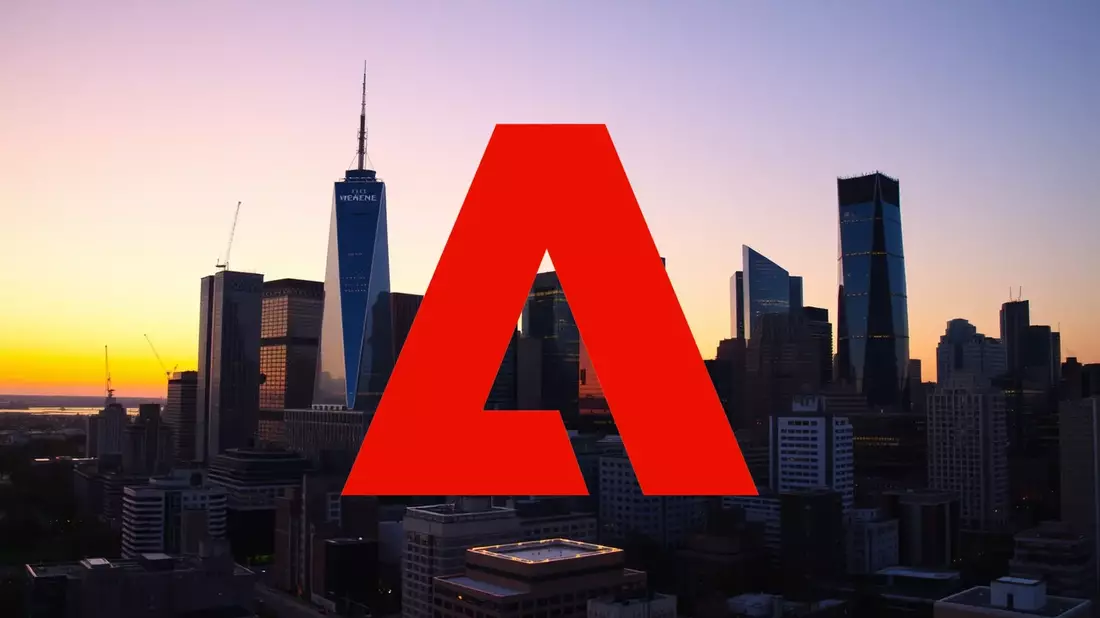 Adobe Faces Mounting Pressure on Multiple Fronts Illustration mit AI erstellt übermittelt durch boerse-global.de