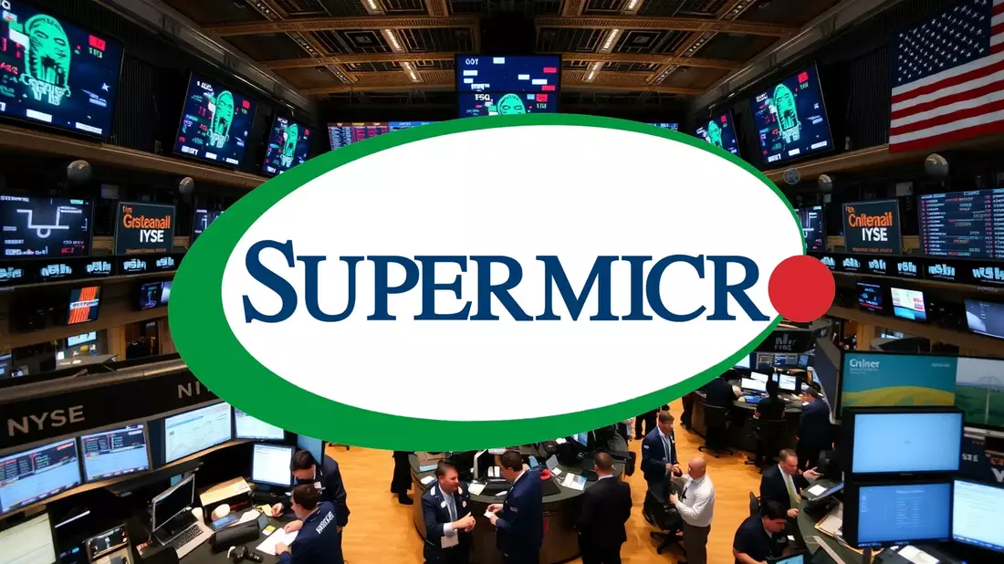 Institutional Investors Bet on Super Micro Computer Amidst Turmoil Illustration mit AI erstellt übermittelt durch boerse-global.de