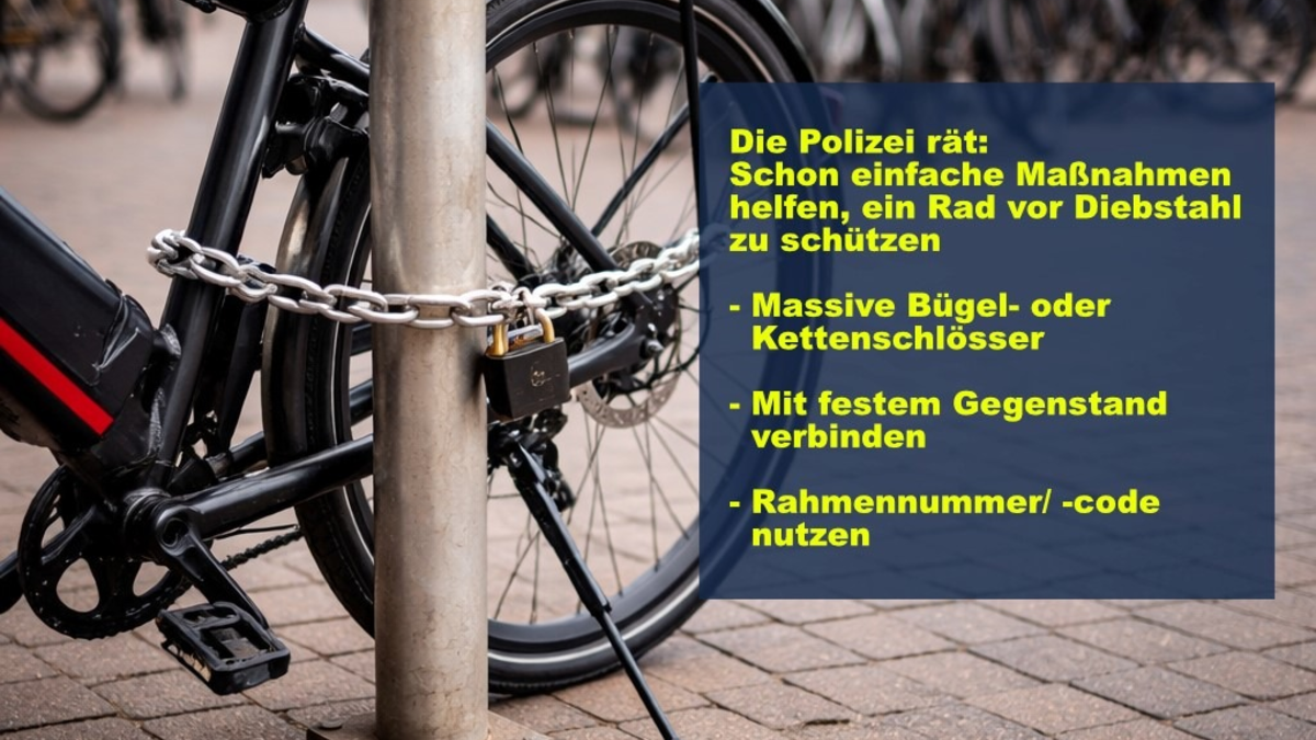 POL-WES: Kreis Wesel - Fahrradsaison hat begonnen - Polizei gibt Tipps zum Schutz vor Diebstahl - Foto: presseportal.de