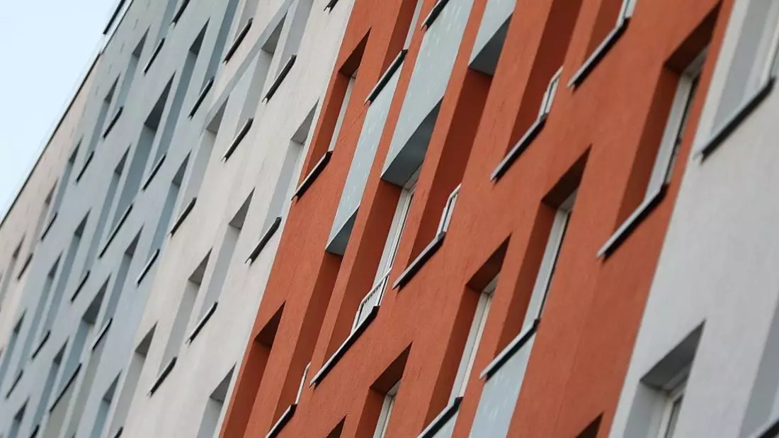 Wohnungen in einem Plattenbau (Archiv) - Bild: via dts Nachrichtenagentur