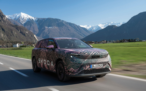 Škoda Peaq: Ein erster Ausblick auf das neue Elektro-Flaggschiff von Škoda - Foto: presseportal.de