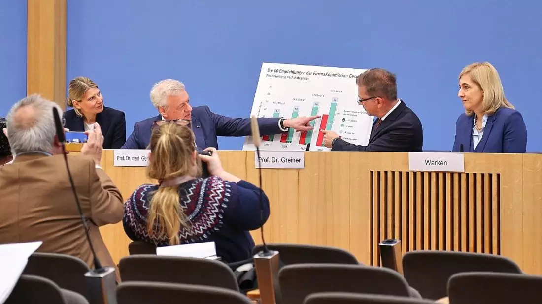 Gesundheits-Kommission legt Vorschläge vor am 30.03.2026 - Bild: via dts Nachrichtenagentur