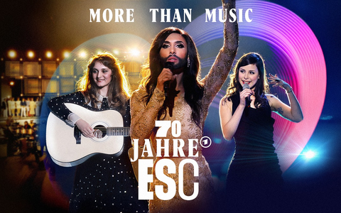 Mehr als Musik: Jubiläumsdokumentation 70 Jahre ESC - More than Music- eine lebendige Zeitreise durch sieben Jahrzehnte Eurovision Song Contest - Foto: presseportal.de