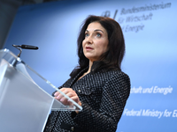 Wirtschaftsministerin Reiche in Berlin.  - Foto: Elisa Schu/dpa