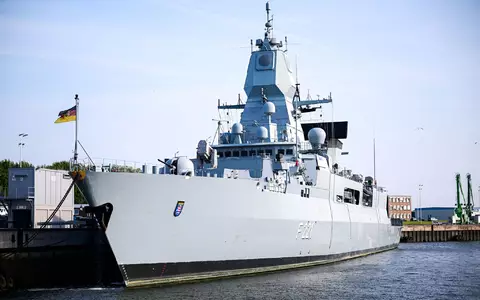 Deutschland stellt derzeit kein Schiff für die Operation «Aspides» - von Februar bis April 2024 war allerdings die Fregatte «Hessen» im Einsatz.   (Archivbild) - Foto: Sina Schuldt/dpa