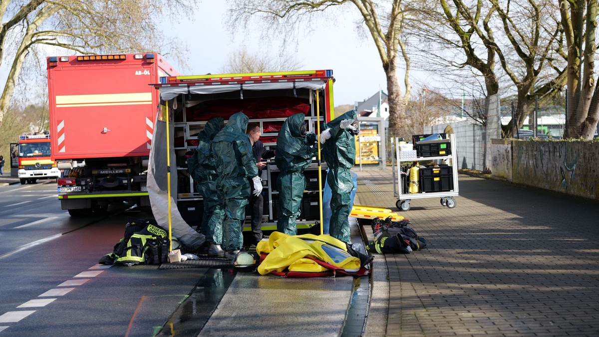 FW-DO: Gefahrstoffeinsatz in Berghofen - Foto: presseportal.de