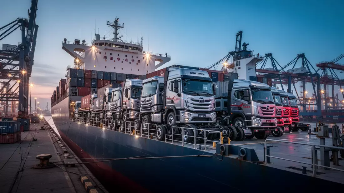 Chinesische Lkw-Hersteller erobern mit System-Exporten den Weltmarkt - Bild: über boerse-global.de