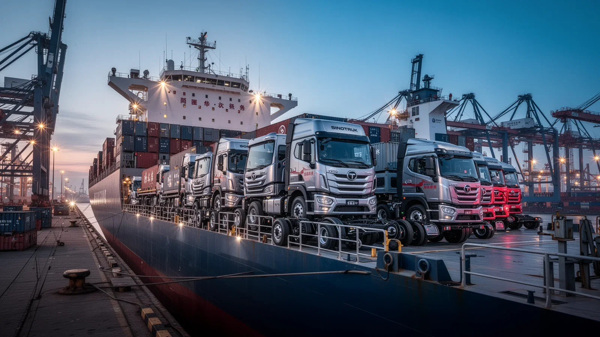 Chinesische Lkw-Hersteller erobern mit System-Exporten den Weltmarkt - Foto: über boerse-global.de