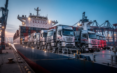 Chinesische Lkw-Hersteller erobern mit System-Exporten den Weltmarkt - Foto: über boerse-global.de Chinesische Lkw-Hersteller erobern mit System-Exporten den Weltmarkt - Foto: über boerse-global.de