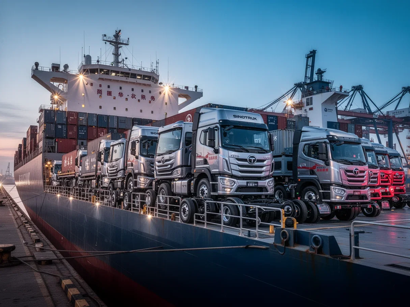 Chinesische Lkw-Hersteller erobern mit System-Exporten den Weltmarkt - Foto: über boerse-global.de