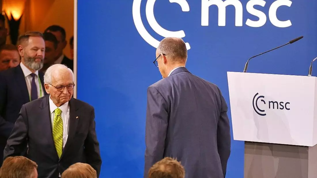 Wolfgang Ischinger und Friedrich Merz (Archiv) - Bild: via dts Nachrichtenagentur