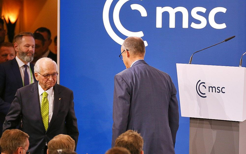 Wolfgang Ischinger und Friedrich Merz (Archiv) - Foto: via dts Nachrichtenagentur