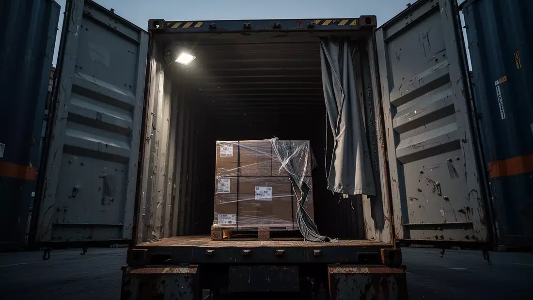 Logistikbranche im Umbruch: KI-Kriminalität treibt Diebstahlschäden auf Rekordniveau Illustration mit AI erstellt übermittelt durch boerse-global.de