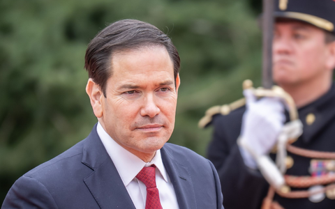 US-Außenminister Marco Rubio spricht davon, dass die Straße von Hormus «so oder anders» wieder offen sein wird. (Archivbild) - Foto: Michael Kappeler/dpa US-Außenminister Marco Rubio spricht davon, dass die Straße von Hormus «so oder anders» wieder offen sein wird. (Archivbild) - Foto: Michael Kappeler/dpa