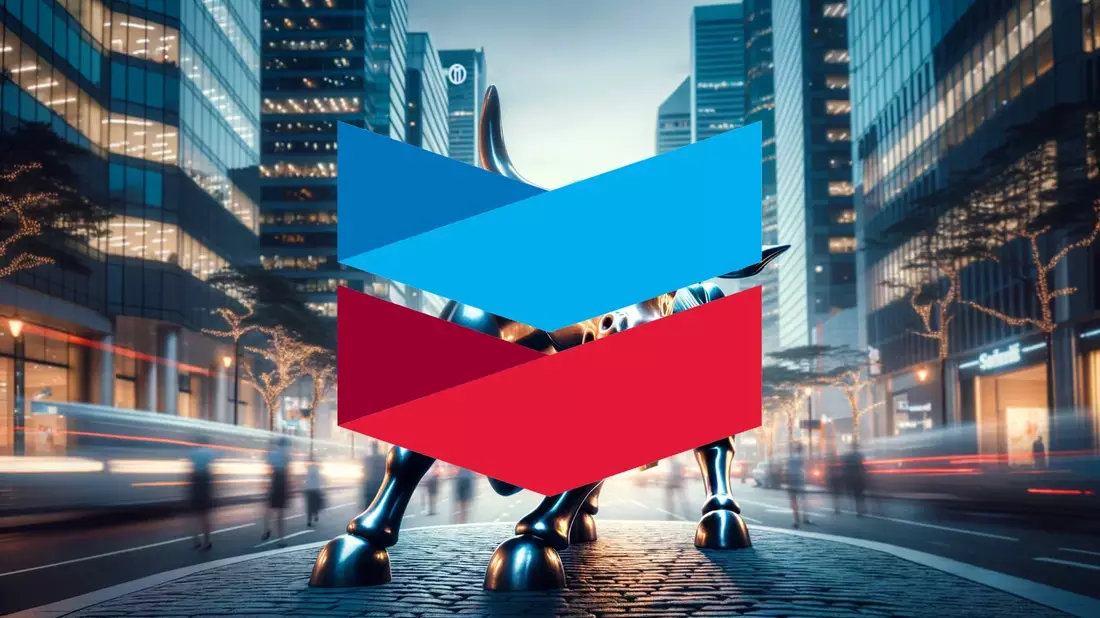 Chevron Shares Reach New Peak Amid Surging Oil Prices Illustration mit AI erstellt übermittelt durch boerse-global.de